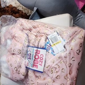 Girl's Robe and slippers set